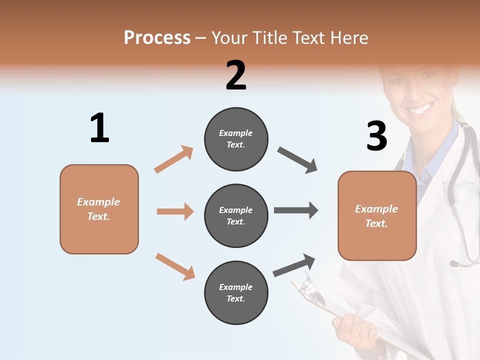 Worker Smile Laboratory PowerPoint Template