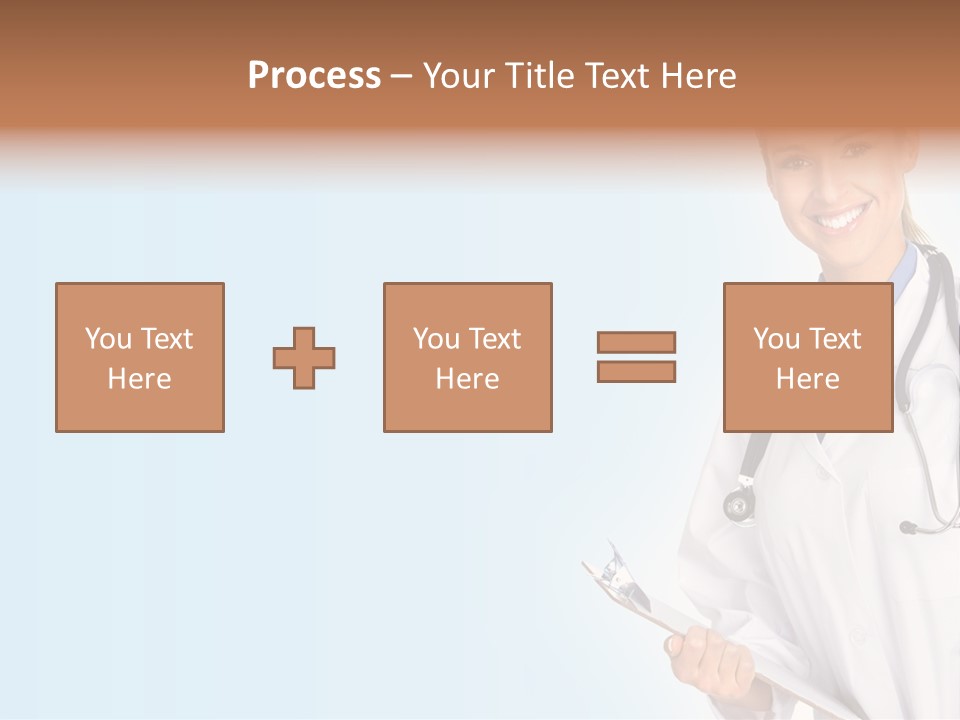 Worker Smile Laboratory PowerPoint Template
