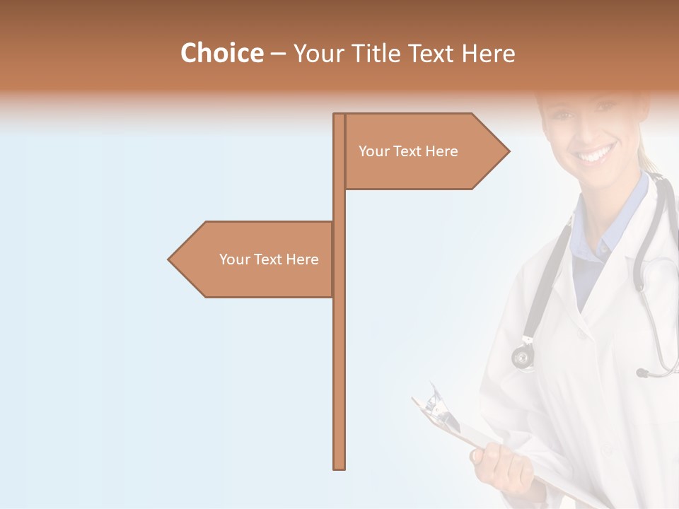 Worker Smile Laboratory PowerPoint Template