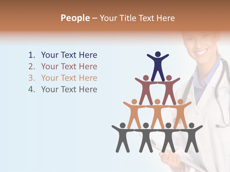 Worker Smile Laboratory PowerPoint Template