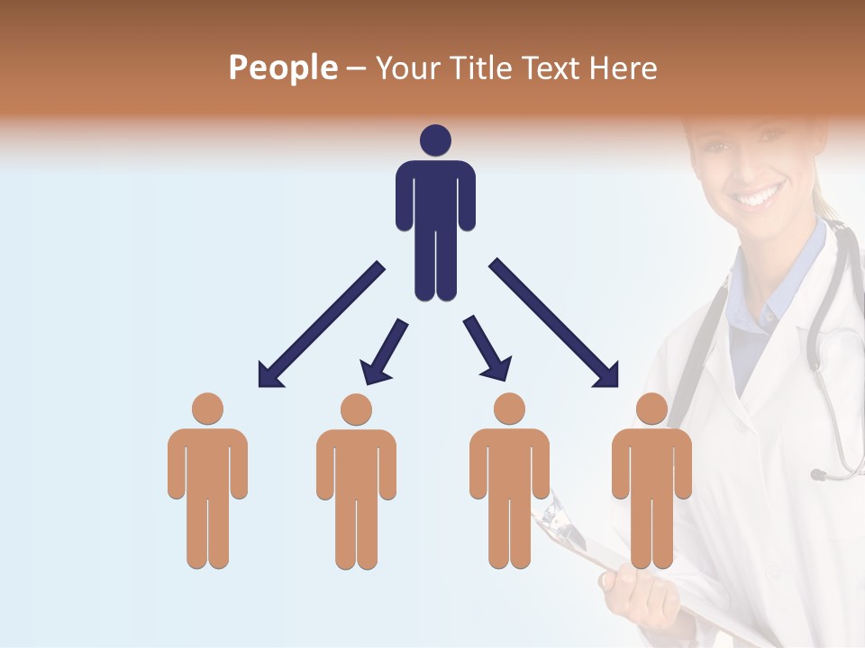 Worker Smile Laboratory PowerPoint Template
