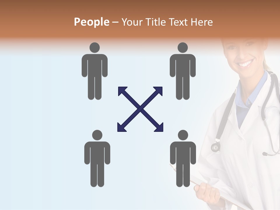 Worker Smile Laboratory PowerPoint Template