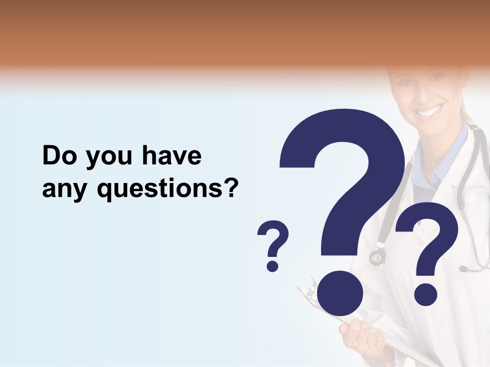 Worker Smile Laboratory PowerPoint Template