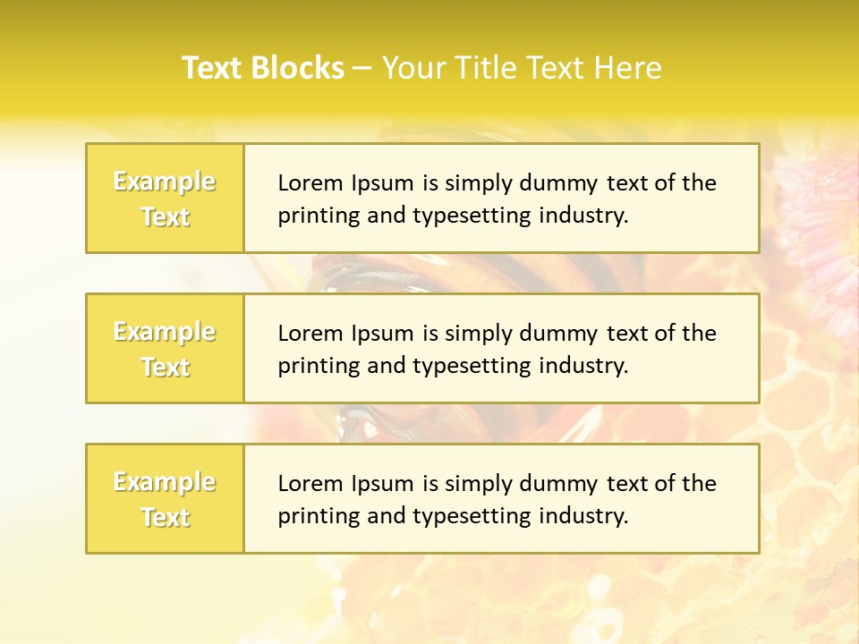 Taste Essential Yellow PowerPoint Template