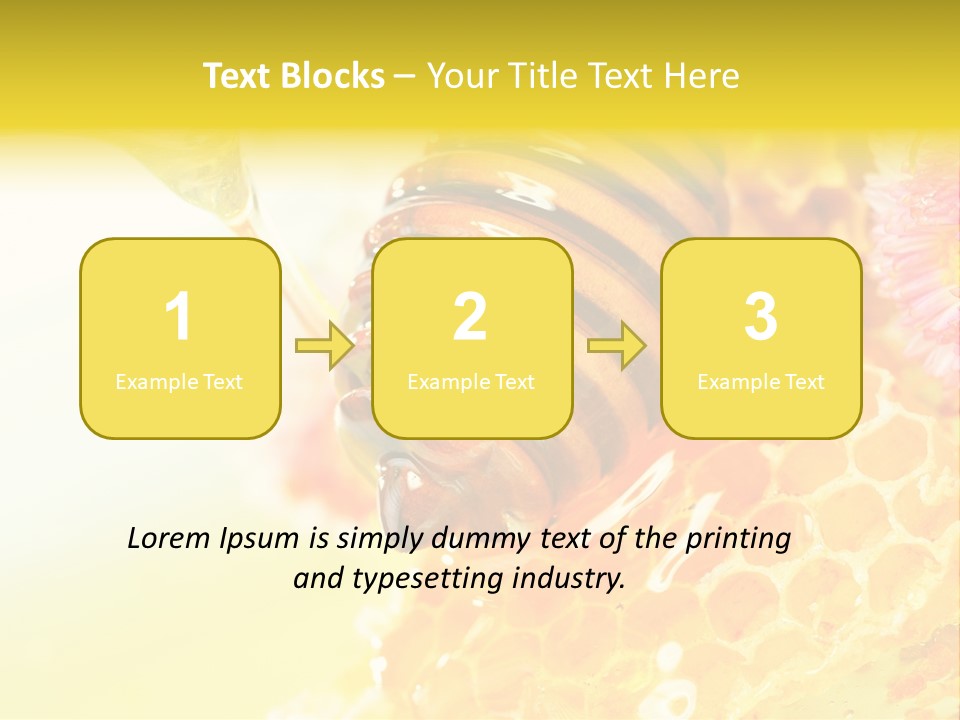 Taste Essential Yellow PowerPoint Template