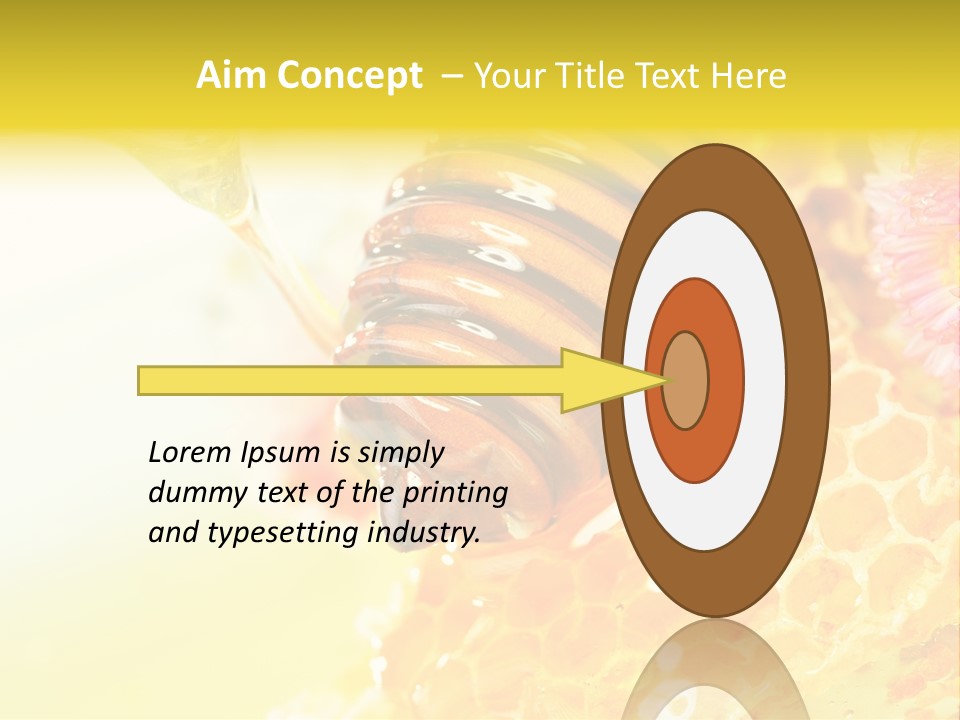 Taste Essential Yellow PowerPoint Template