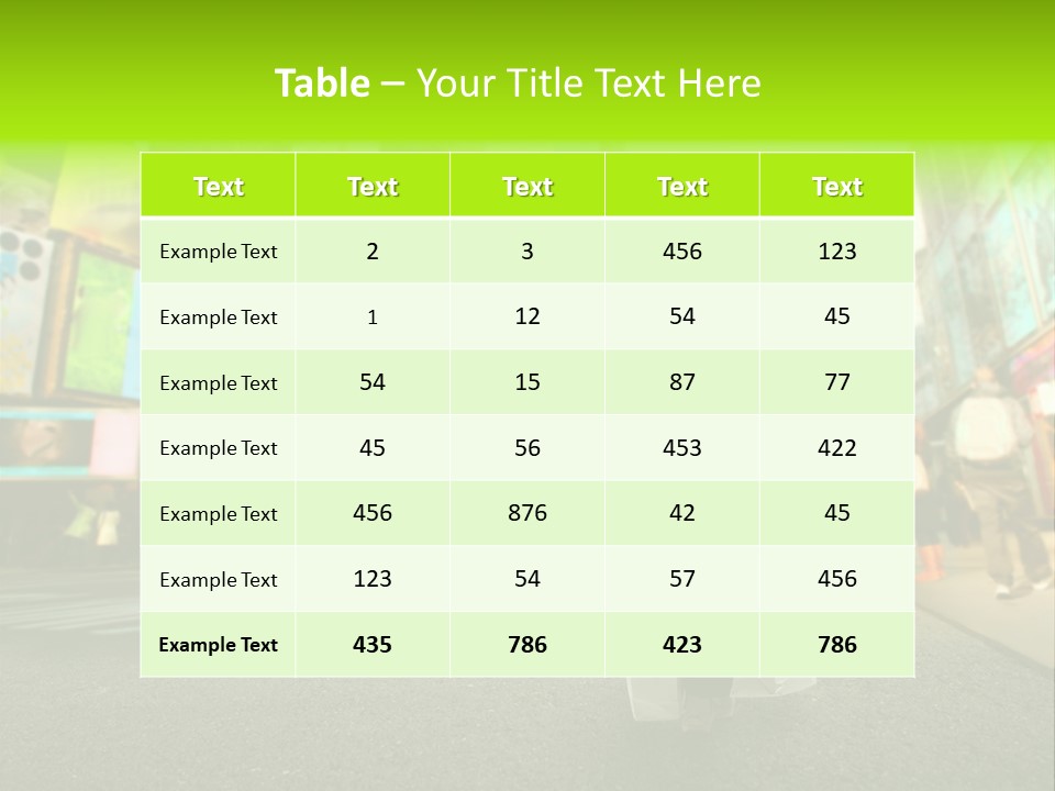 Female Time Business PowerPoint Template