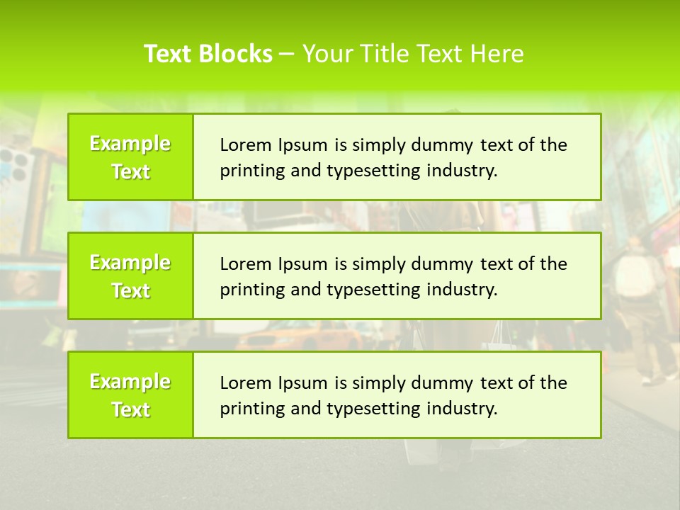 Female Time Business PowerPoint Template