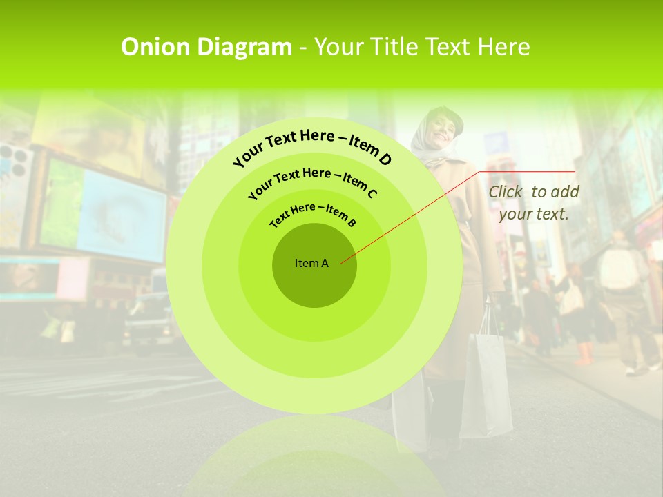 Female Time Business PowerPoint Template