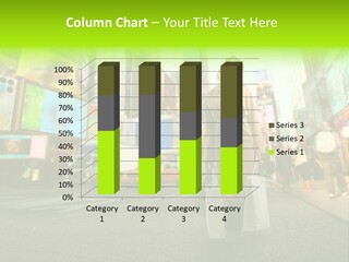 Female Time Business PowerPoint Template