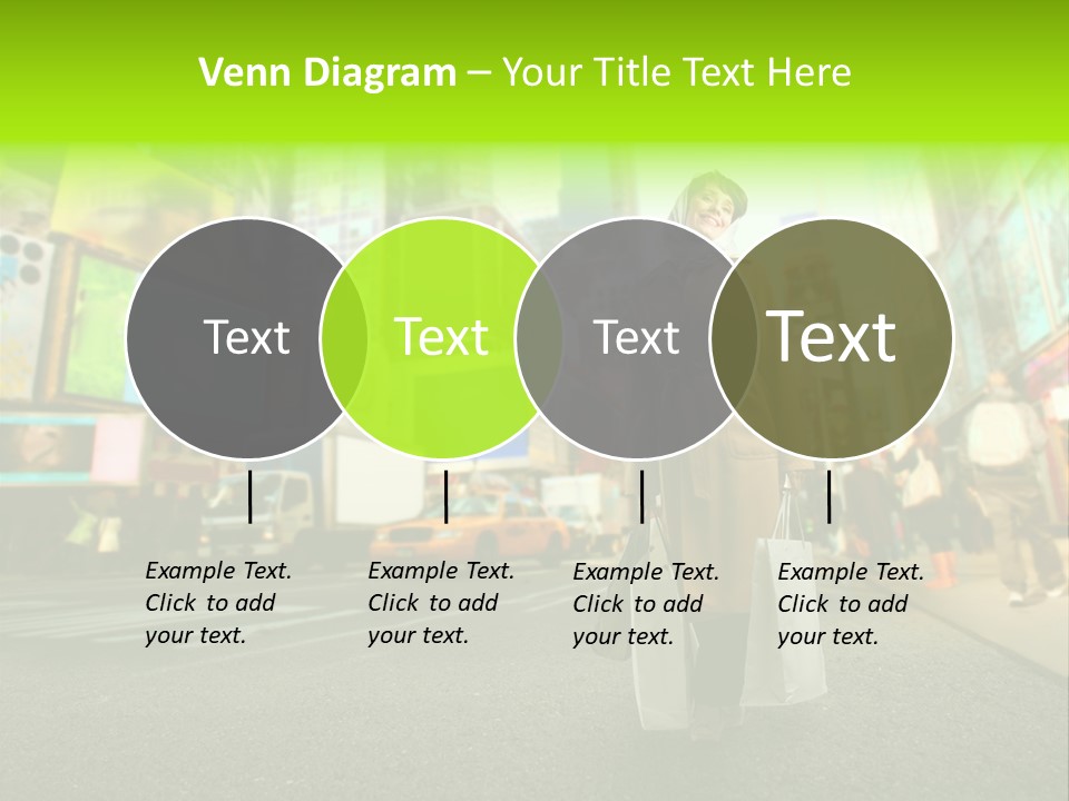 Female Time Business PowerPoint Template