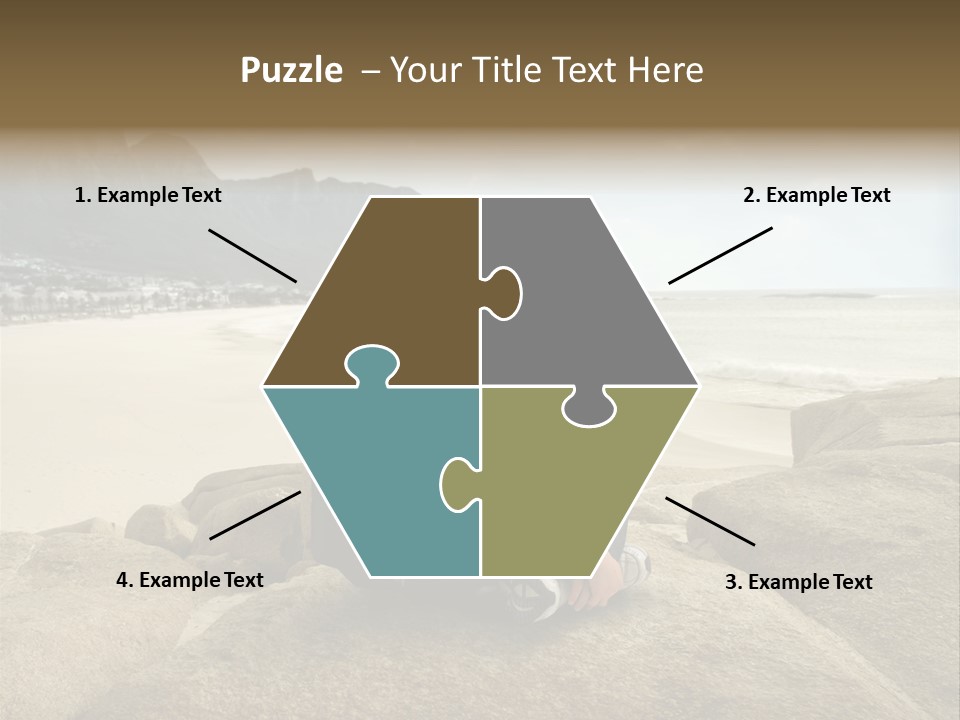 South Sitting Smile PowerPoint Template