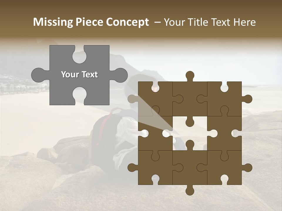 South Sitting Smile PowerPoint Template