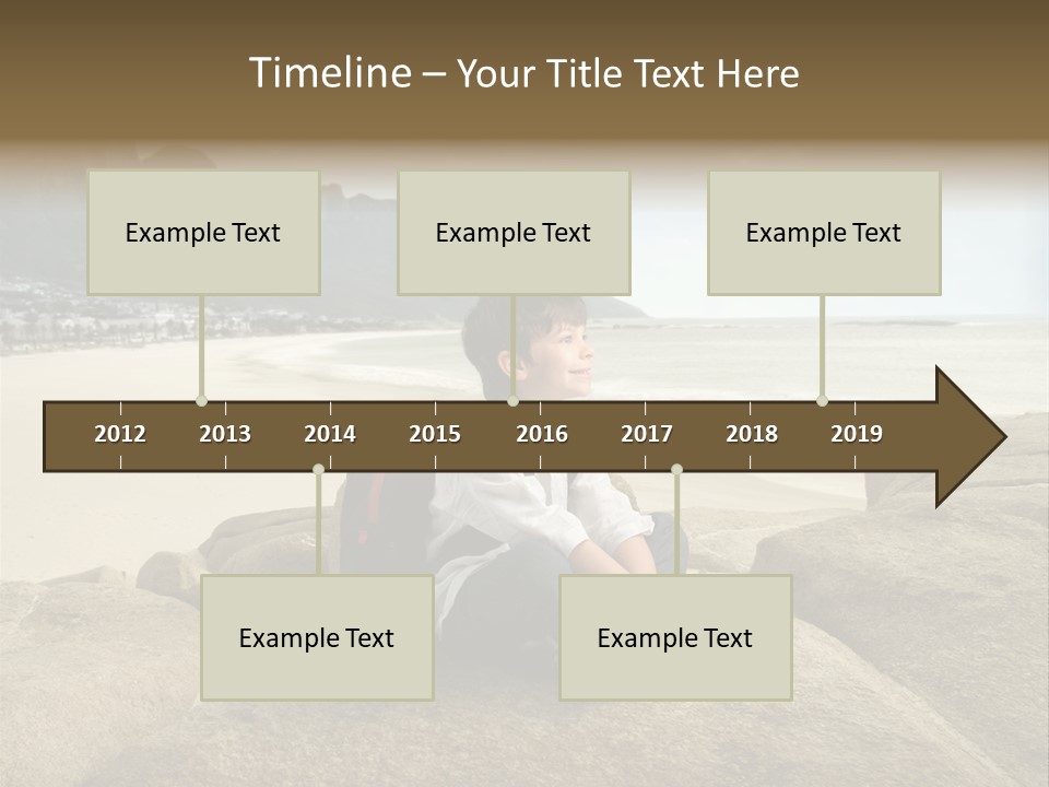 South Sitting Smile PowerPoint Template