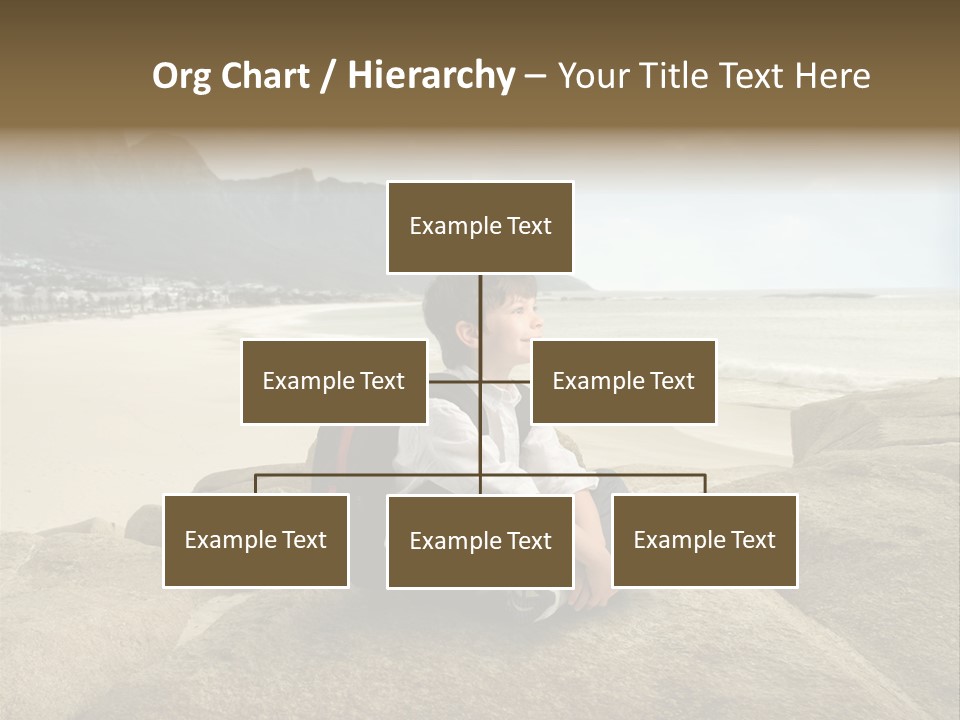 South Sitting Smile PowerPoint Template