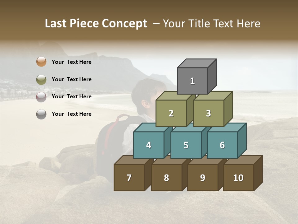 South Sitting Smile PowerPoint Template
