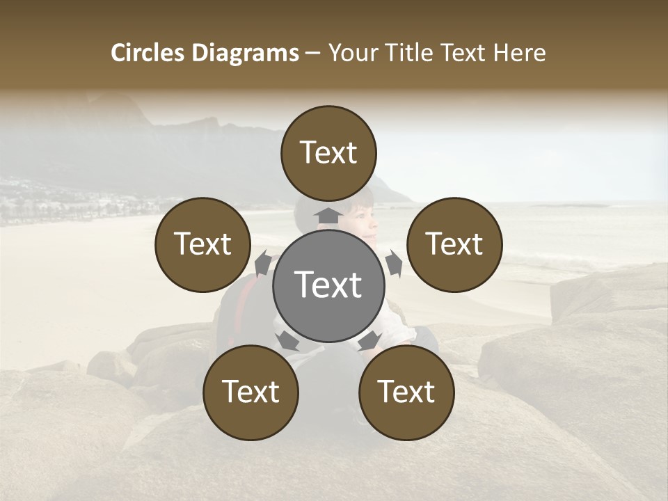 South Sitting Smile PowerPoint Template