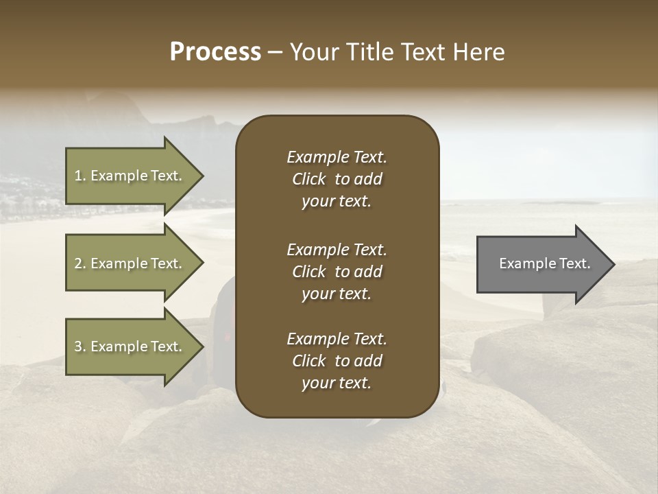 South Sitting Smile PowerPoint Template