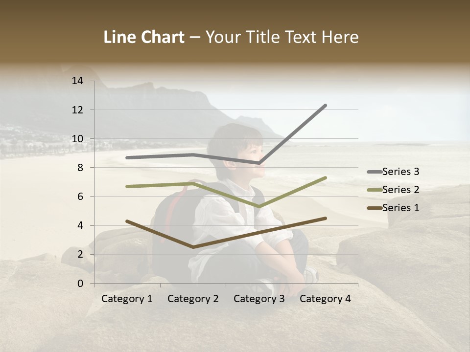 South Sitting Smile PowerPoint Template