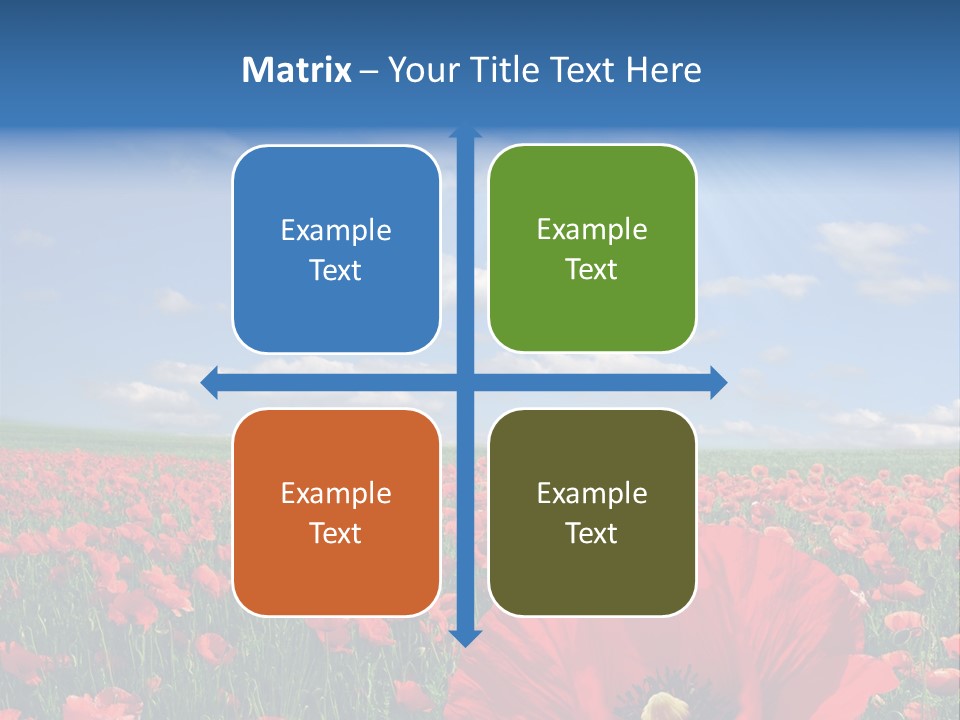 Paradise Plain Crops PowerPoint Template