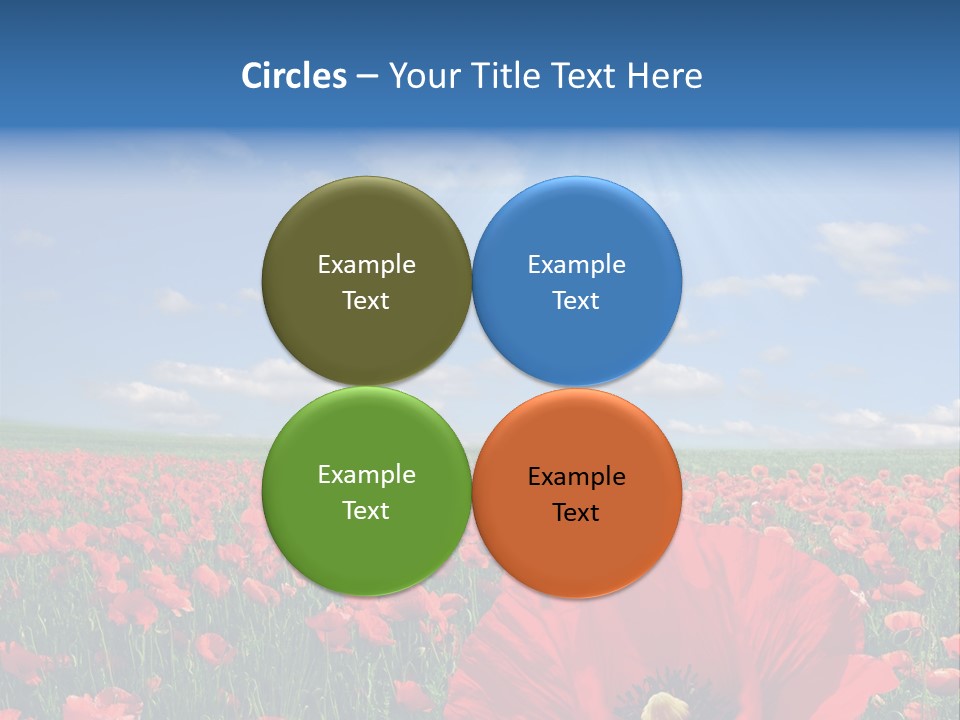 Paradise Plain Crops PowerPoint Template