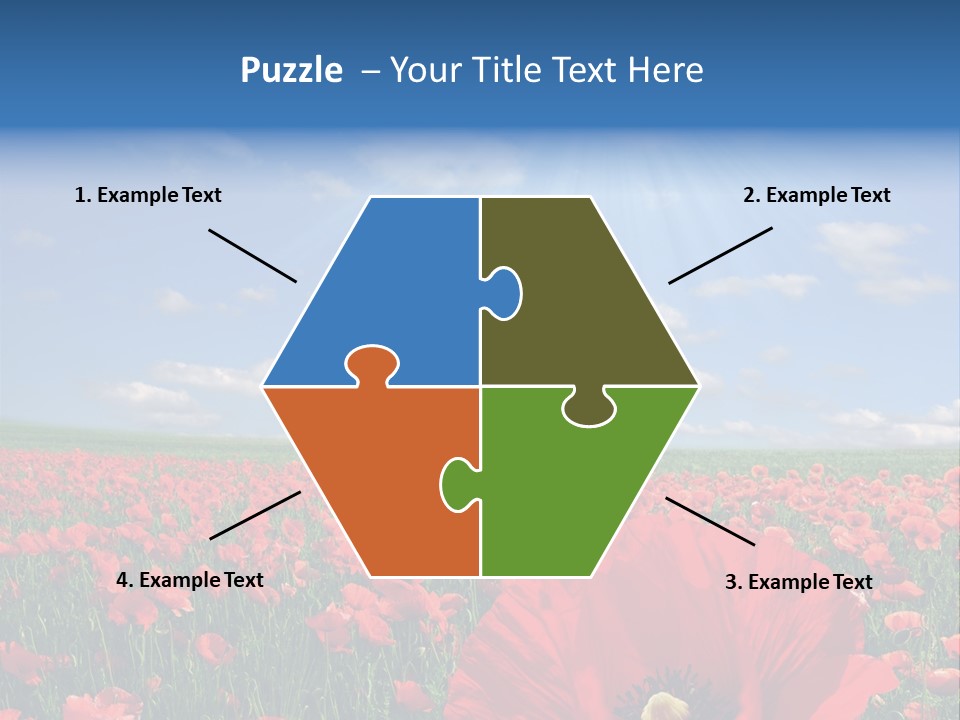 Paradise Plain Crops PowerPoint Template