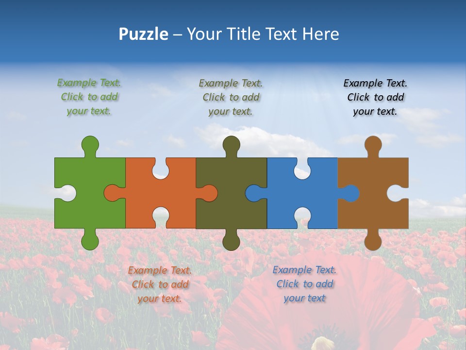 Paradise Plain Crops PowerPoint Template