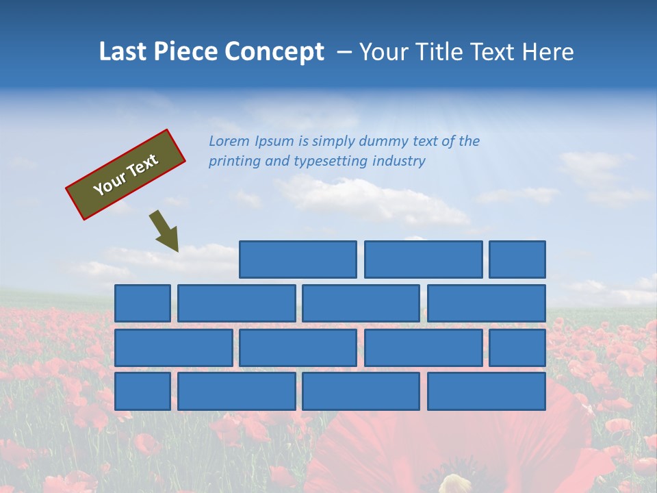 Paradise Plain Crops PowerPoint Template