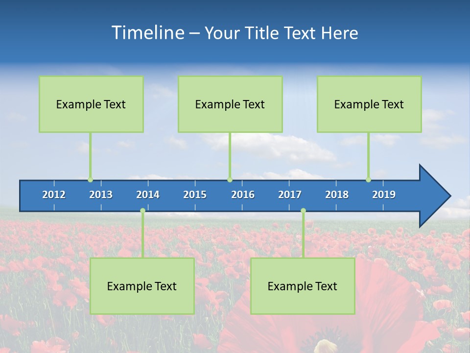 Paradise Plain Crops PowerPoint Template