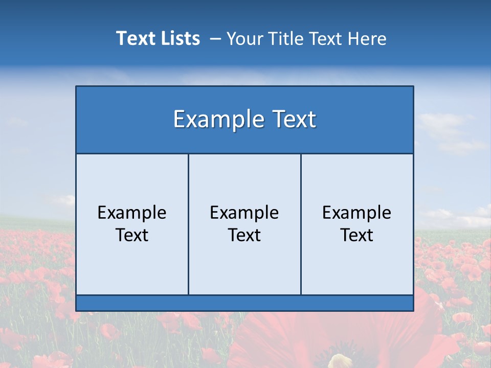 Paradise Plain Crops PowerPoint Template