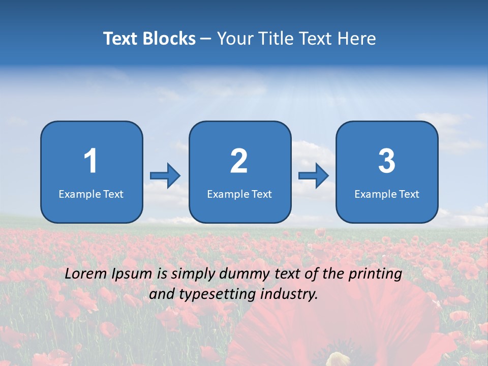 Paradise Plain Crops PowerPoint Template