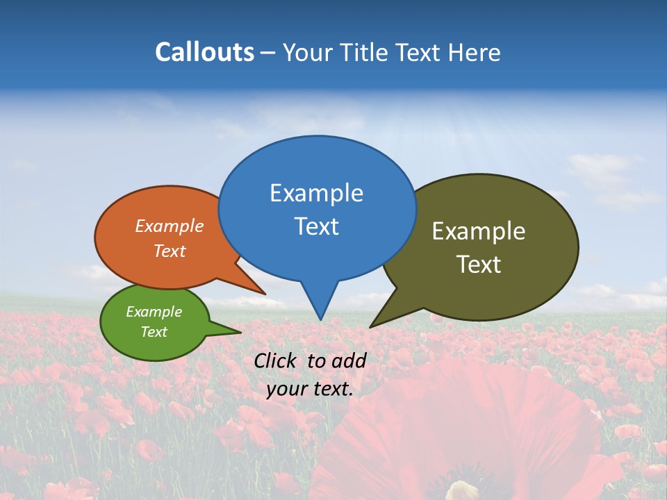 Paradise Plain Crops PowerPoint Template