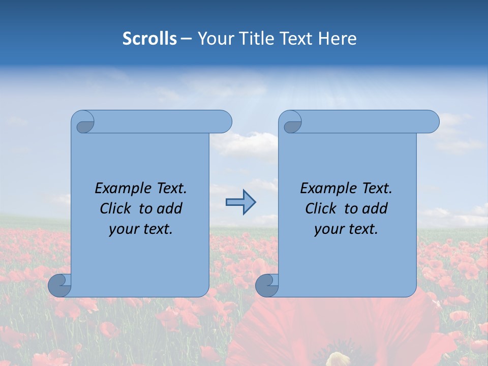 Paradise Plain Crops PowerPoint Template