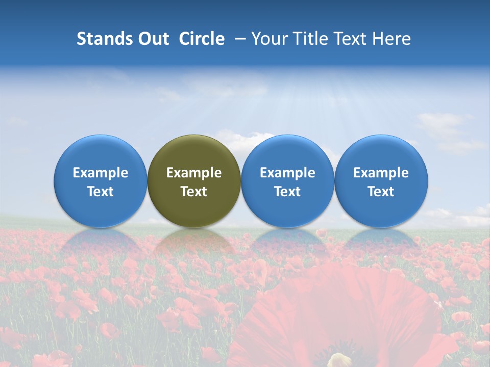 Paradise Plain Crops PowerPoint Template