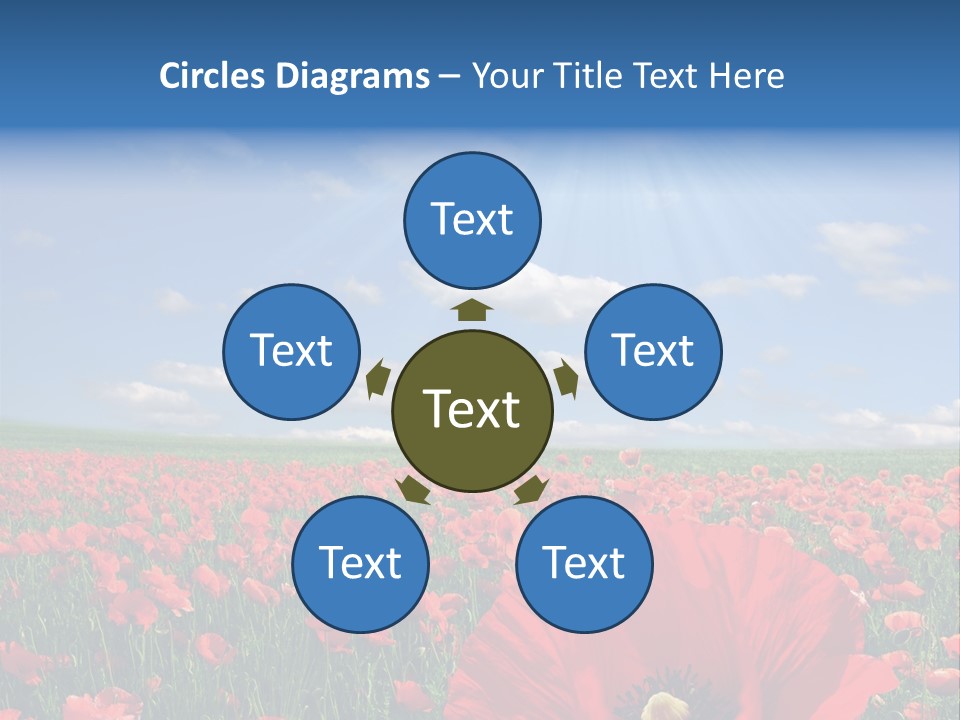 Paradise Plain Crops PowerPoint Template