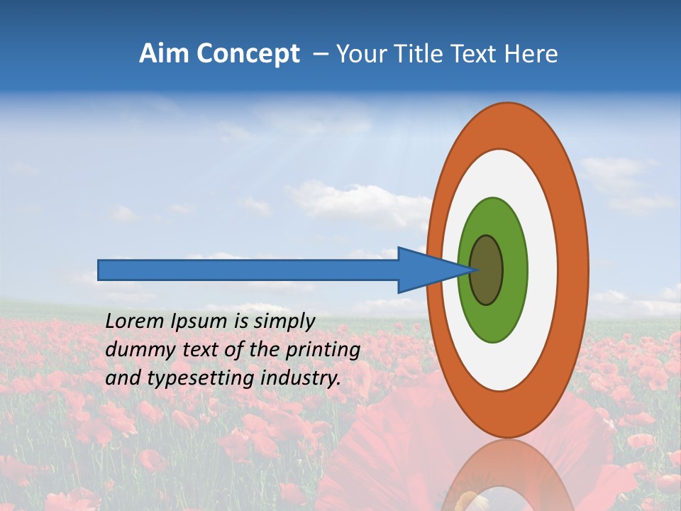 Paradise Plain Crops PowerPoint Template