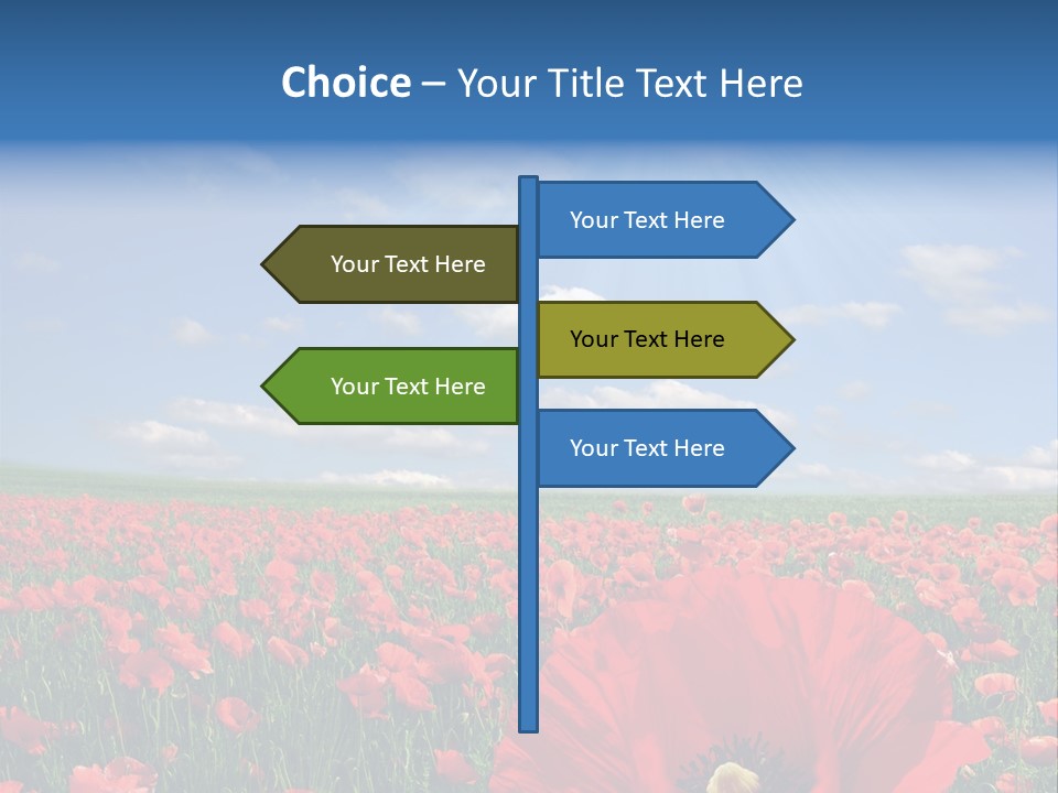 Paradise Plain Crops PowerPoint Template