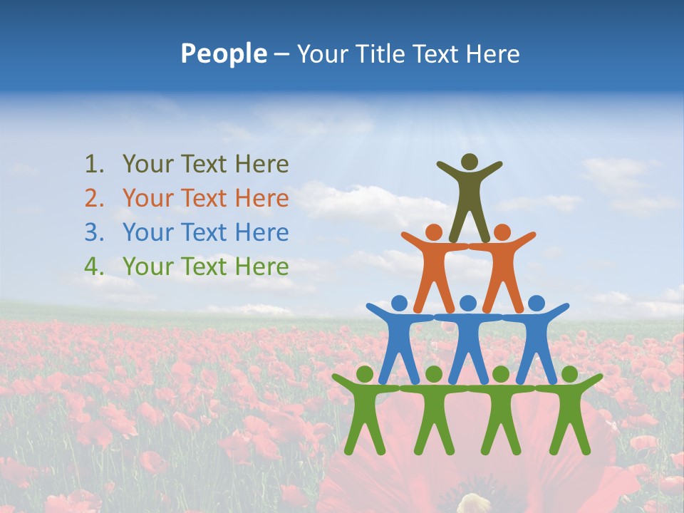 Paradise Plain Crops PowerPoint Template