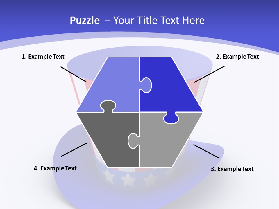 Colorful Blue Declaration PowerPoint Template