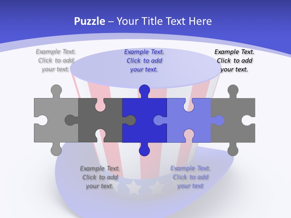 Colorful Blue Declaration PowerPoint Template