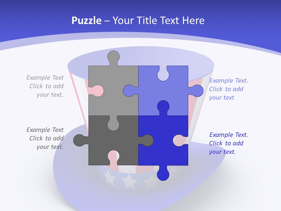 Colorful Blue Declaration PowerPoint Template