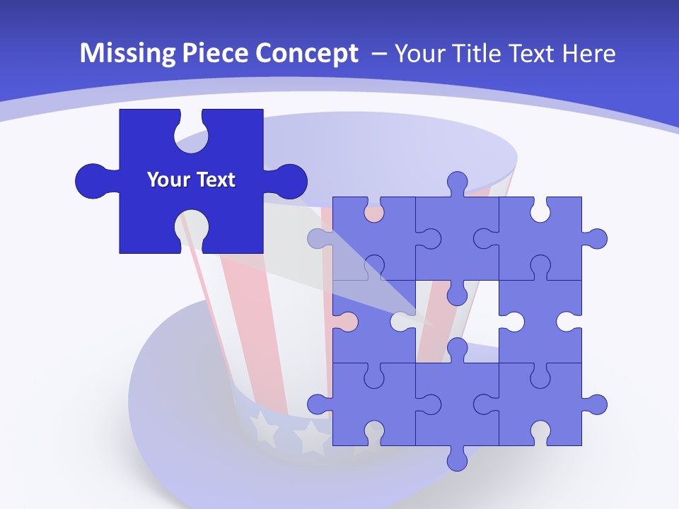 Colorful Blue Declaration PowerPoint Template