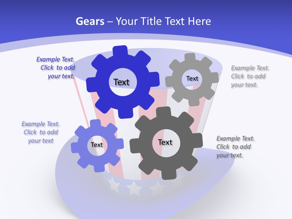 Colorful Blue Declaration PowerPoint Template