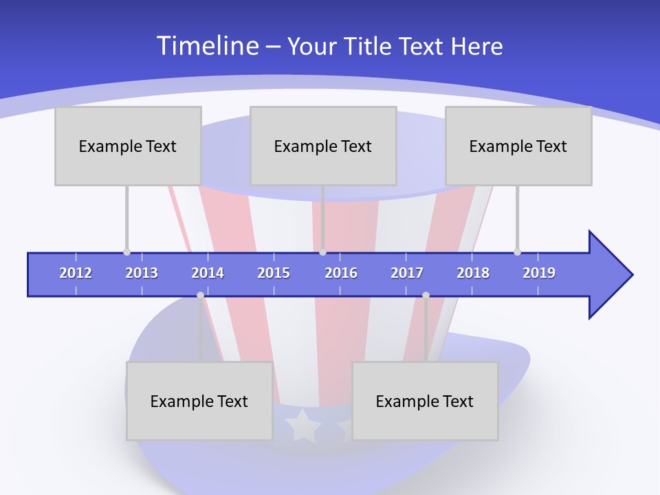 Colorful Blue Declaration PowerPoint Template