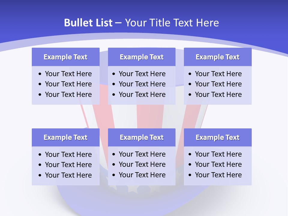 Colorful Blue Declaration PowerPoint Template