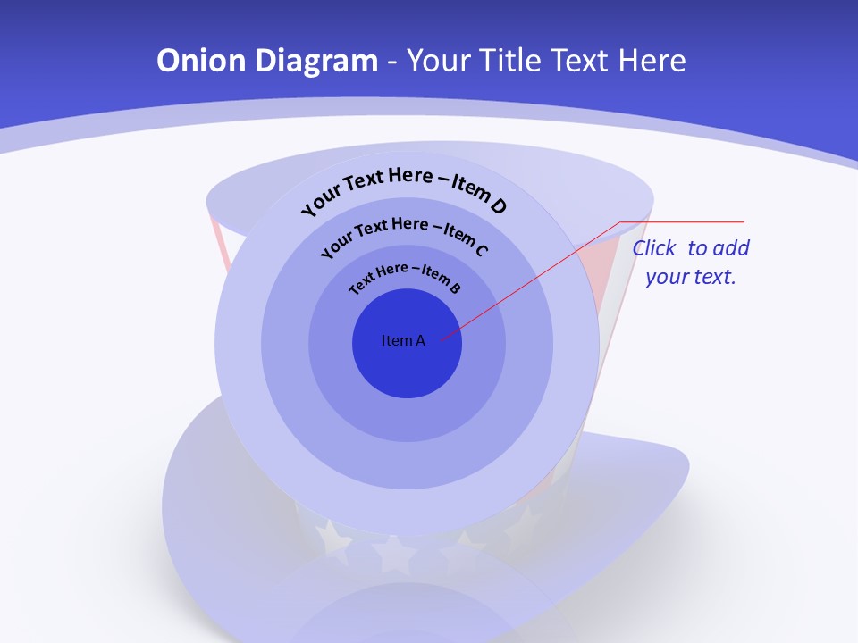 Colorful Blue Declaration PowerPoint Template