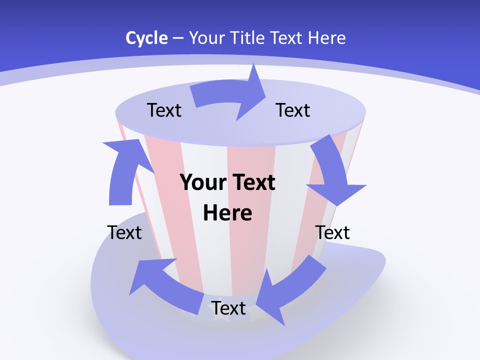 Colorful Blue Declaration PowerPoint Template