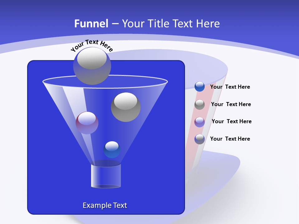 Colorful Blue Declaration PowerPoint Template