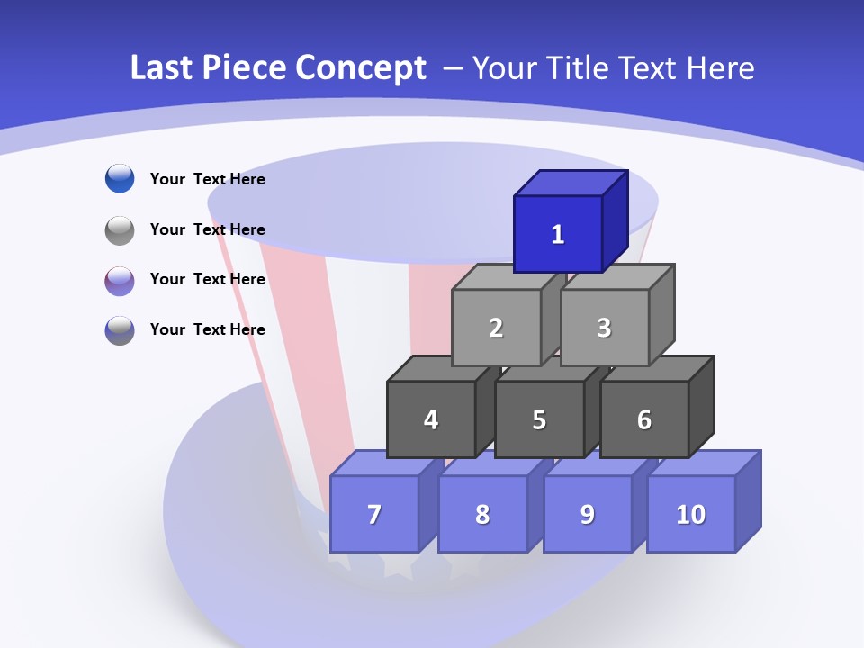 Colorful Blue Declaration PowerPoint Template