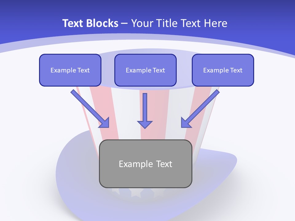 Colorful Blue Declaration PowerPoint Template